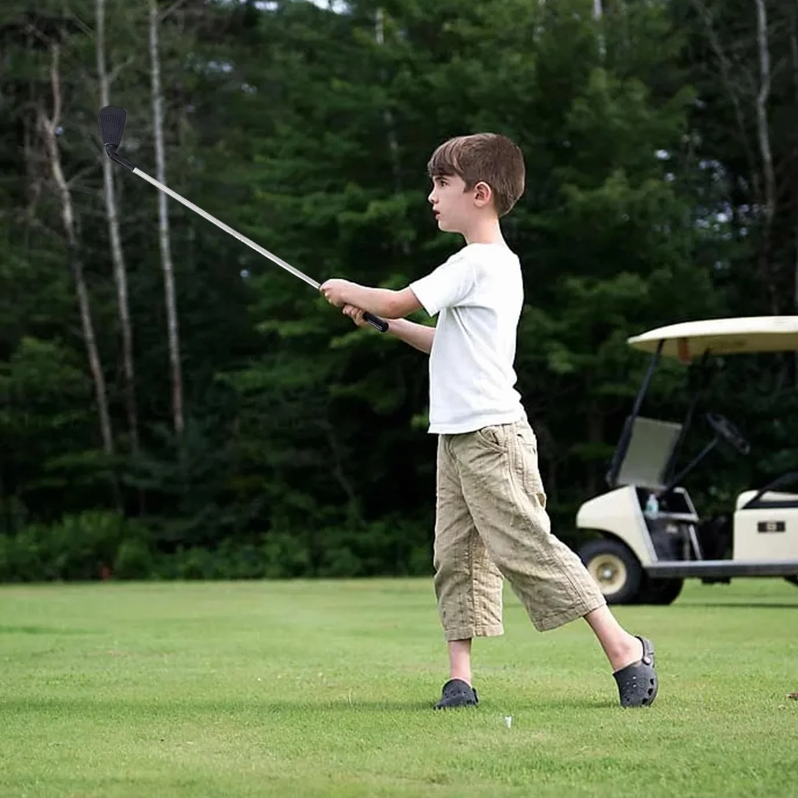 Mazze da Golf per Bambini Putter Robusto per Uomini Destrimani Mancini Adulti Pratica Indoor Domestica Skuda