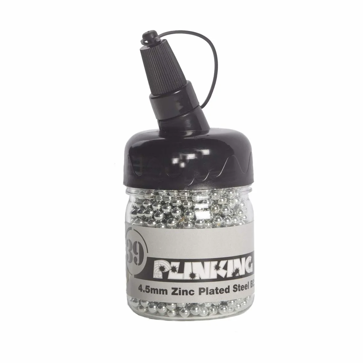 Pallini Piombini Metallo Softair Sport 4.5 mm 1500 Pezzi Acciaio Zincato Lucide