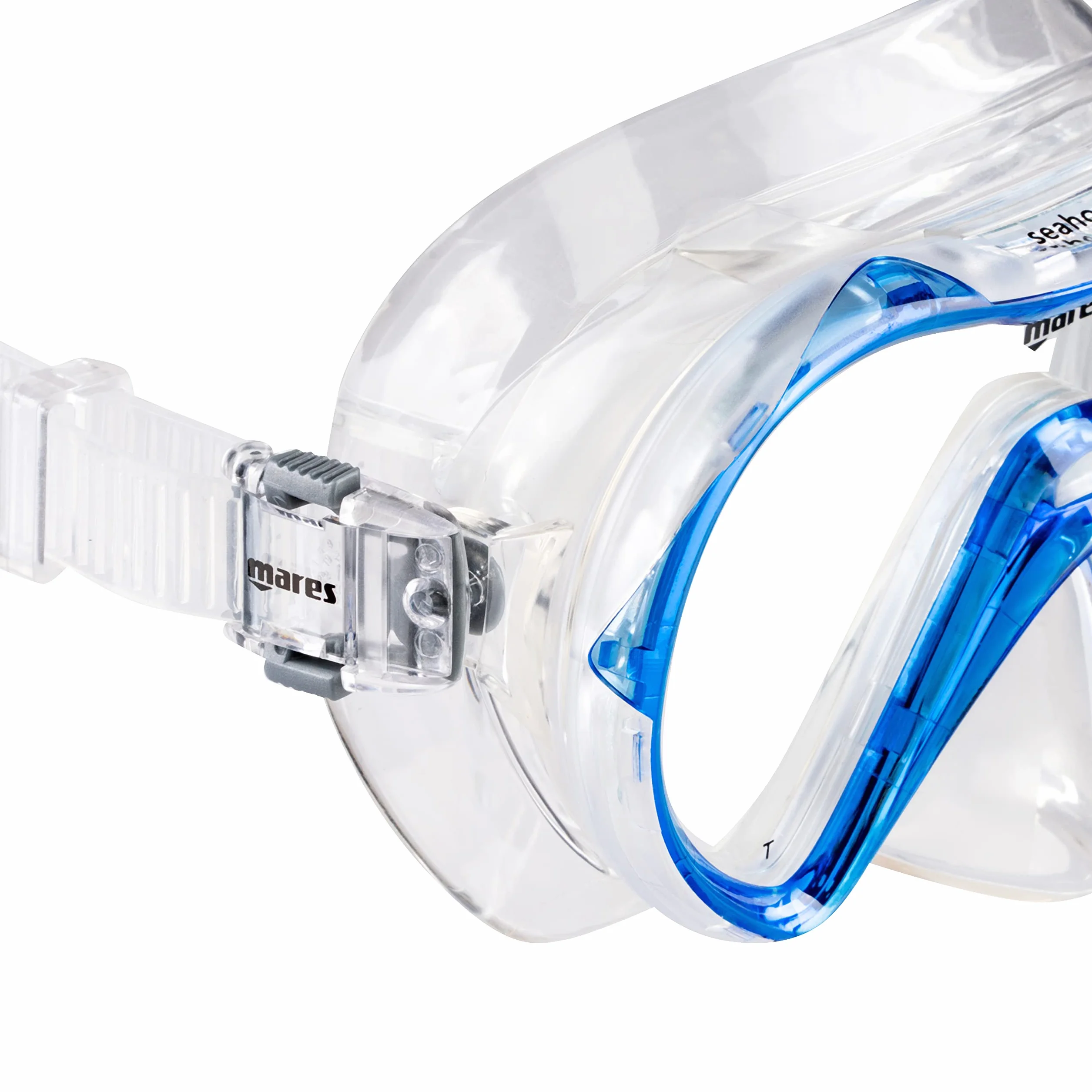 Mares Seahorse Maschera per Bambini Mono-Lente Temperata Profilo Basso