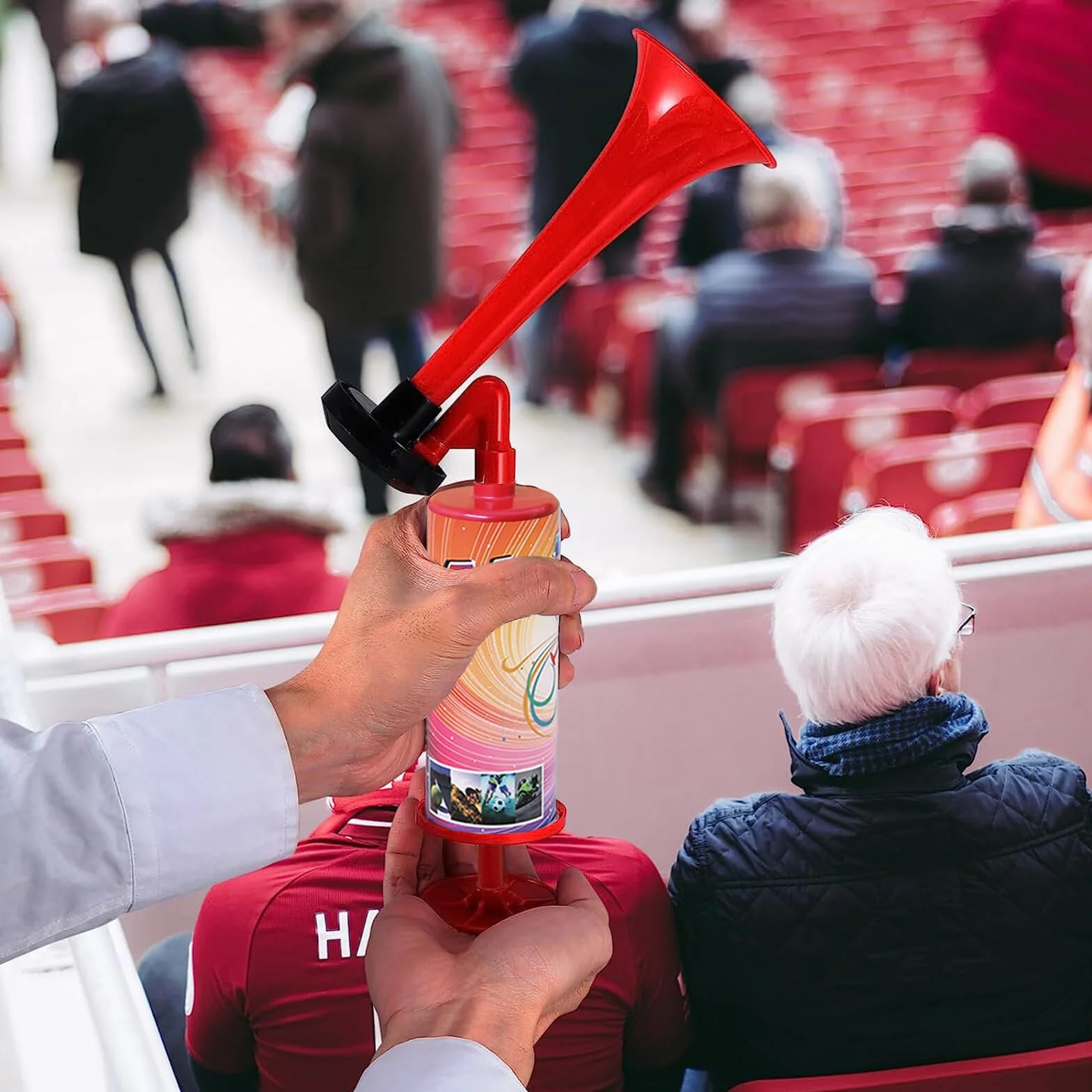 dellyy Tromba da Stadio Manuale, d'Aria, Non c'è Bisogno di Benzina Extra, alla Vittoria