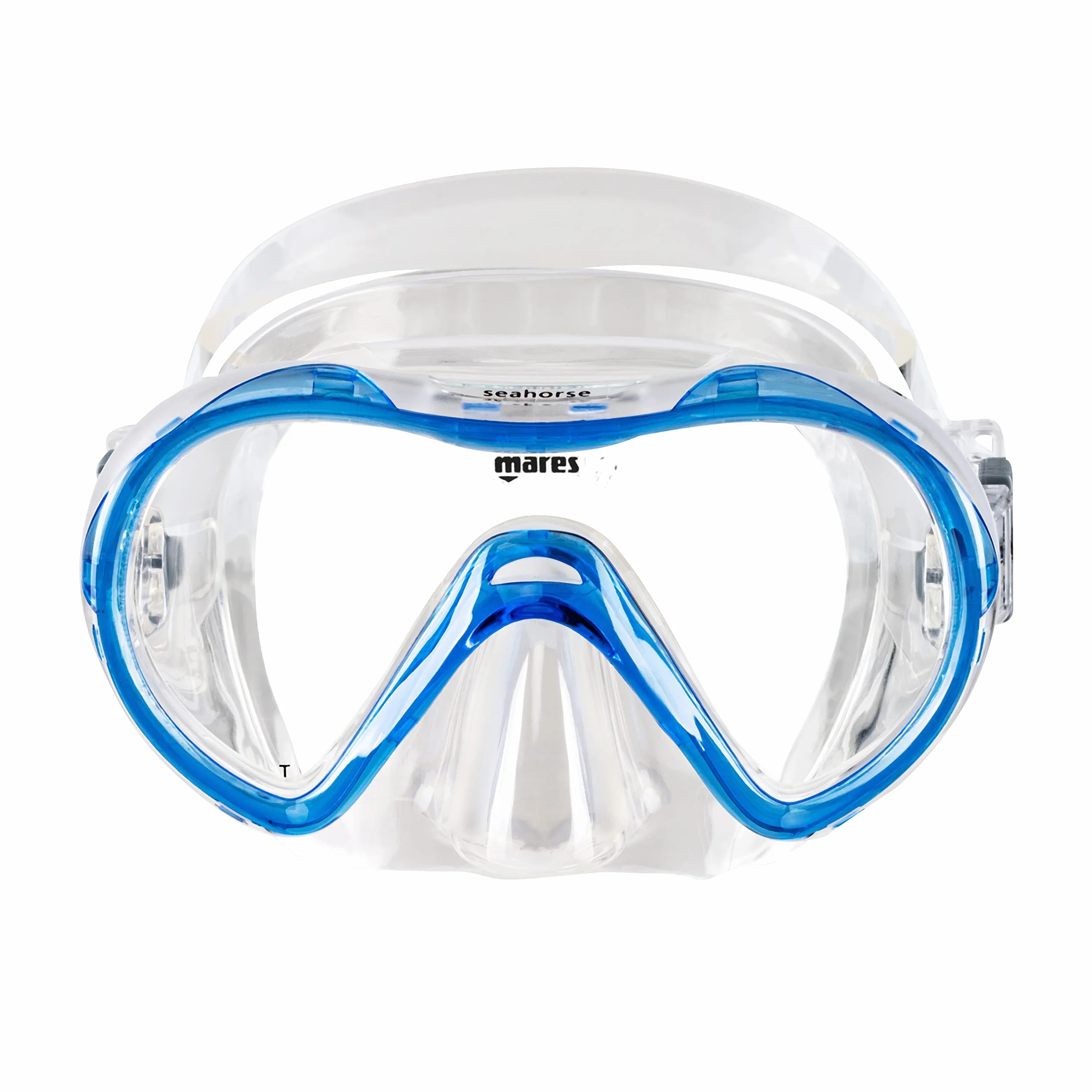 Mares Seahorse Maschera per Bambini Mono-Lente Temperata Profilo Basso