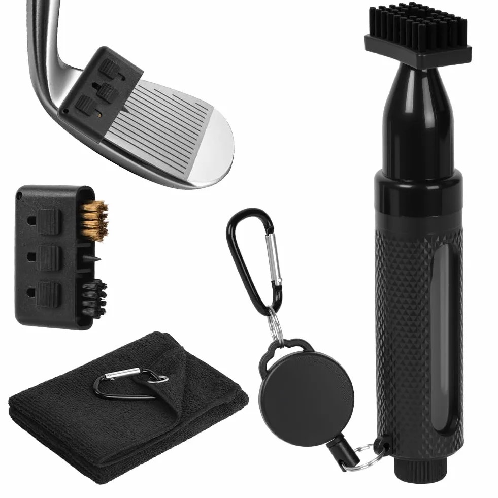 flintronic 2/3 Pezzi Kit di Pulizia per Golf Accessori da Golf