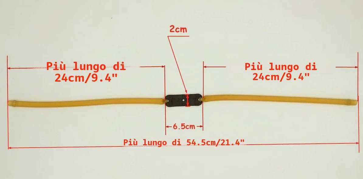 GM&BW 4 Set di Ricambio in Gomma Inserti per Tubi Stile
