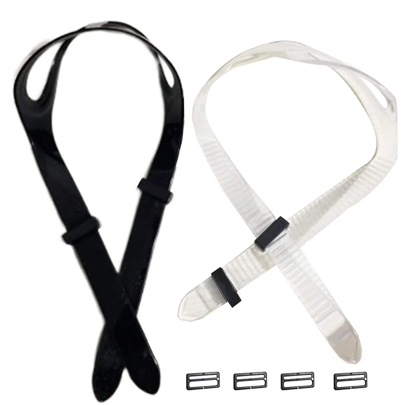 Faderr 2 pezzi Silicone Dive Mask Strap Sostituzione Universale Maschera Cinturino, Occhiali Da Nuoto Occhiali Cinturino In Silicone Fascia Della Testa Accessori per Immersioni Nuotata Snorkel