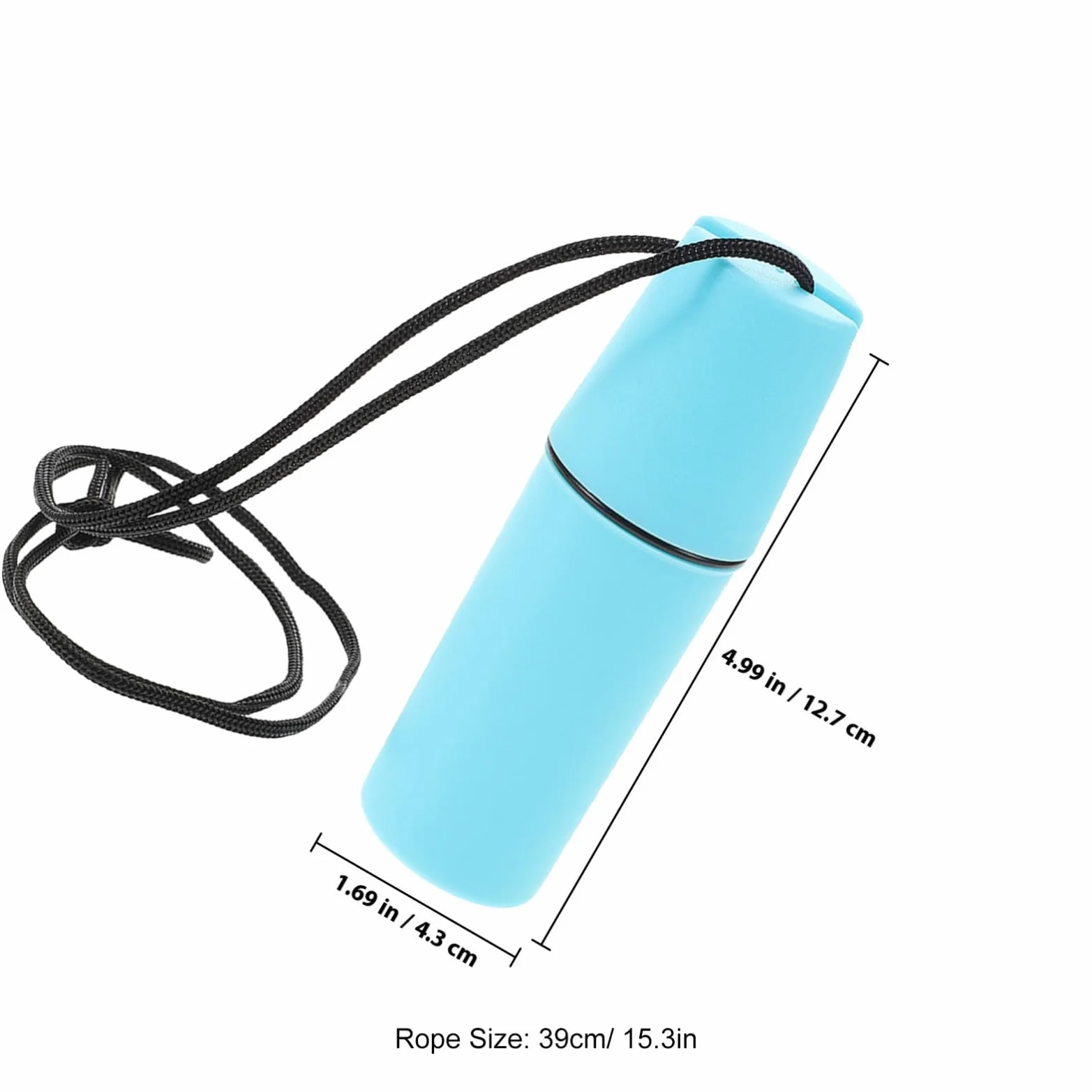 jojofuny 2 Pezzi Scatola Portatile in Plastica Custodia Asciutta Resistente per Immersioni Spiaggia