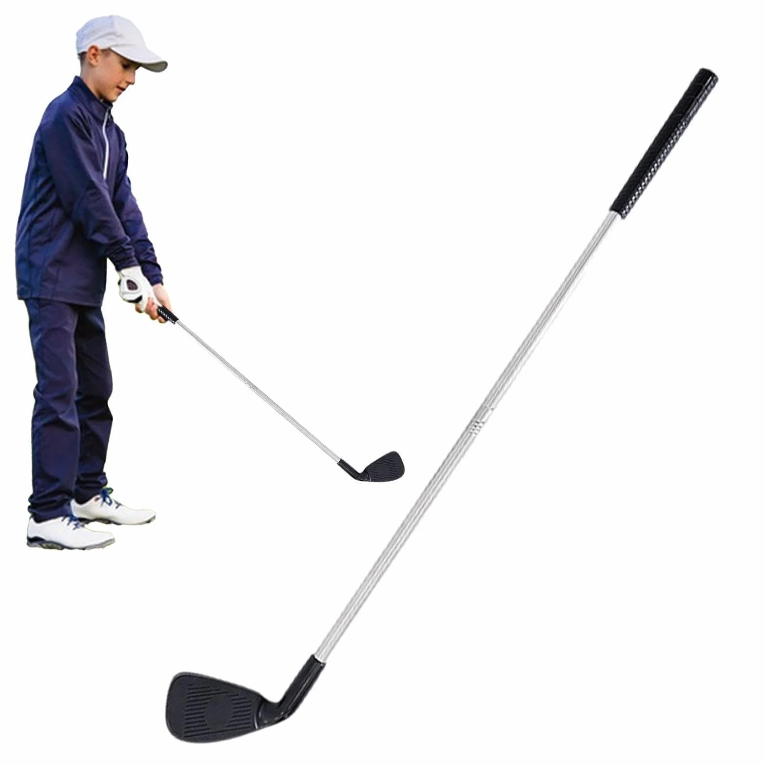 Mazze da Golf per Bambini Putter Robusto per Uomini Destrimani Mancini Adulti Pratica Indoor Domestica Skuda