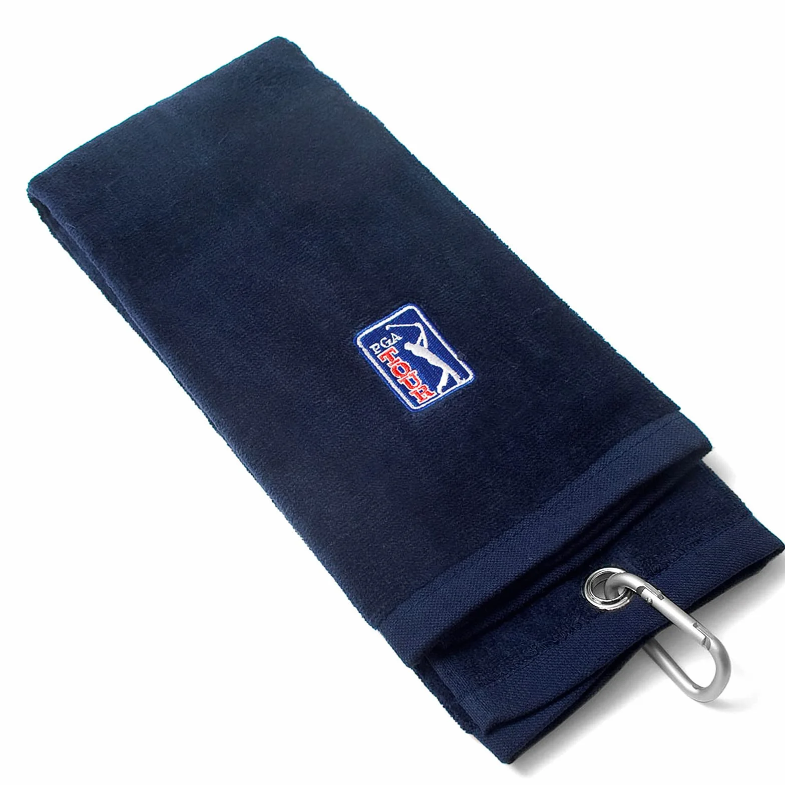 PGA Tour Asciugamano da Golf Blu 16.5 x 19 Pollici