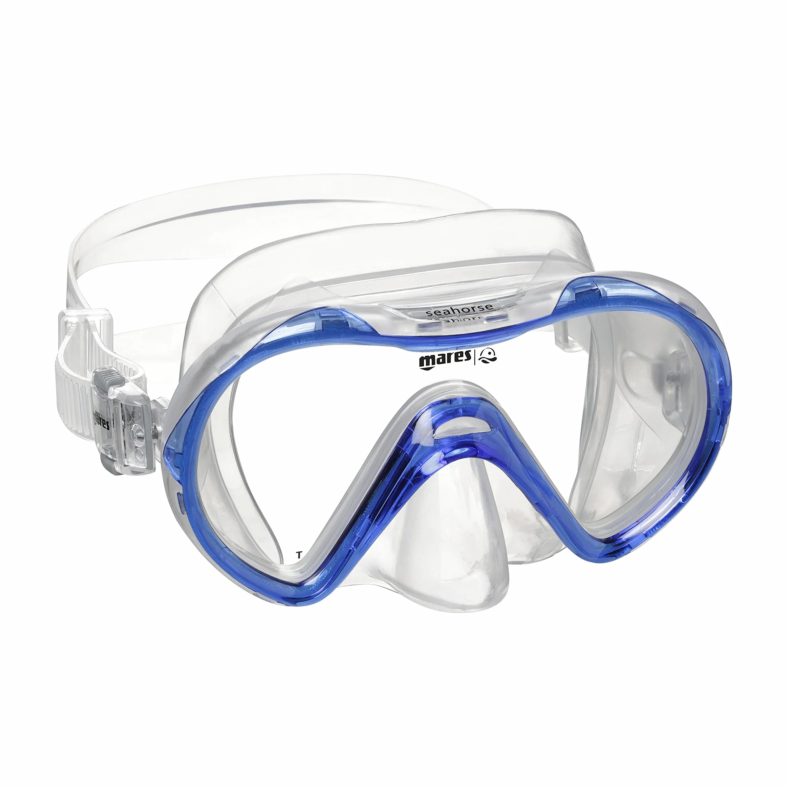 Mares Seahorse Maschera per Bambini Mono-Lente Temperata Profilo Basso