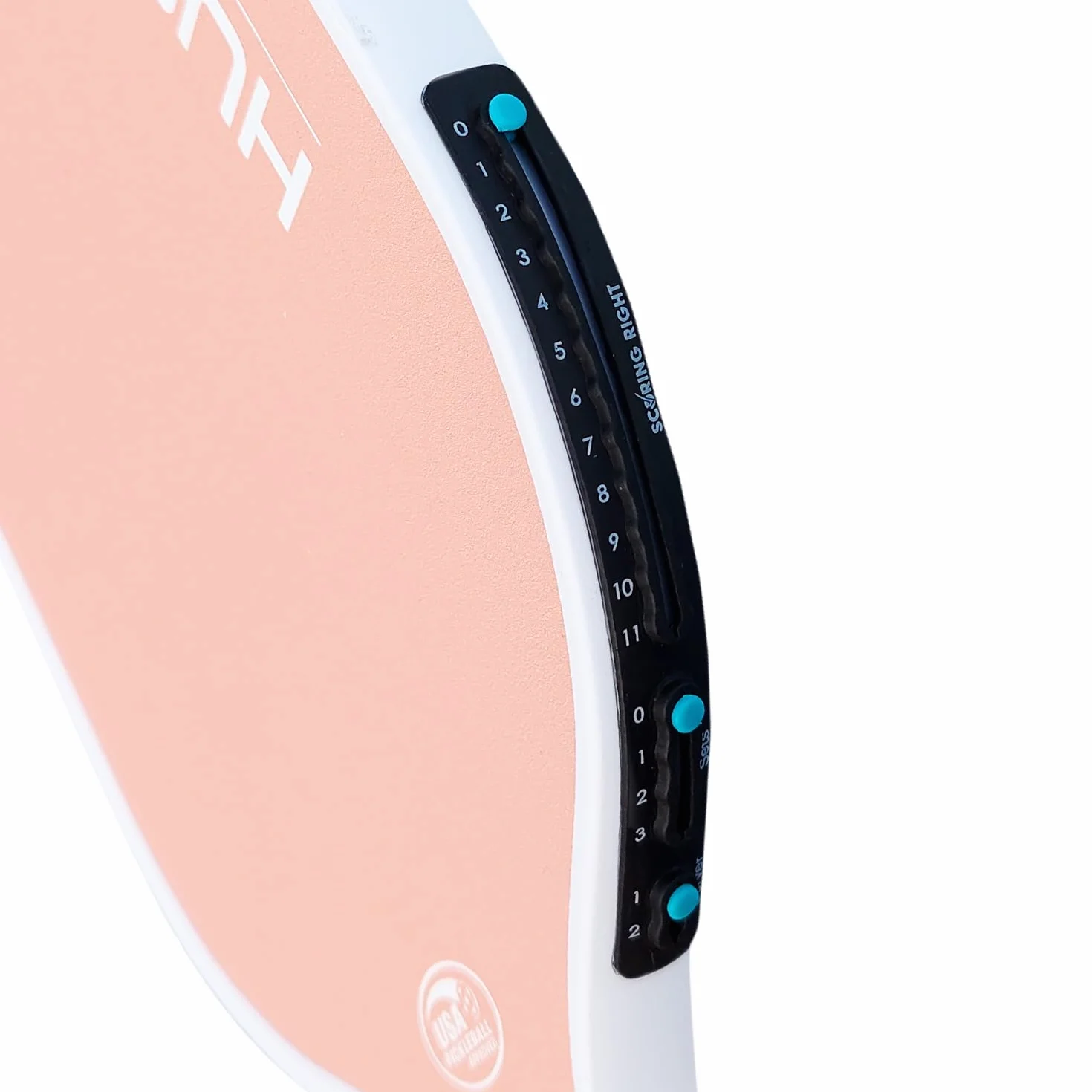 Scoring Right Segnapunti Racchette Pickleball, Contapunti Ultra Leggero Adesivo 3M, Accessori Pickleball Set 2 Szt, 3,2 g