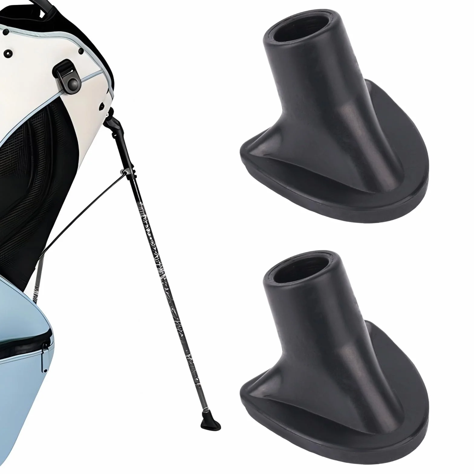 Penitue 2pz Supporti Sacche da Golf, Piedini di Ricambio in Silicone