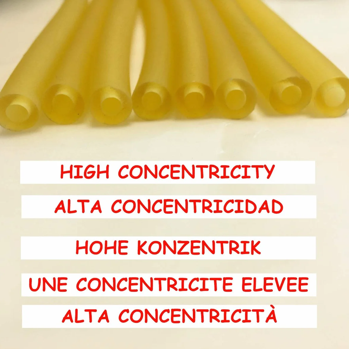 GM&BW 4 Set di Ricambio in Gomma Inserti per Tubi Stile