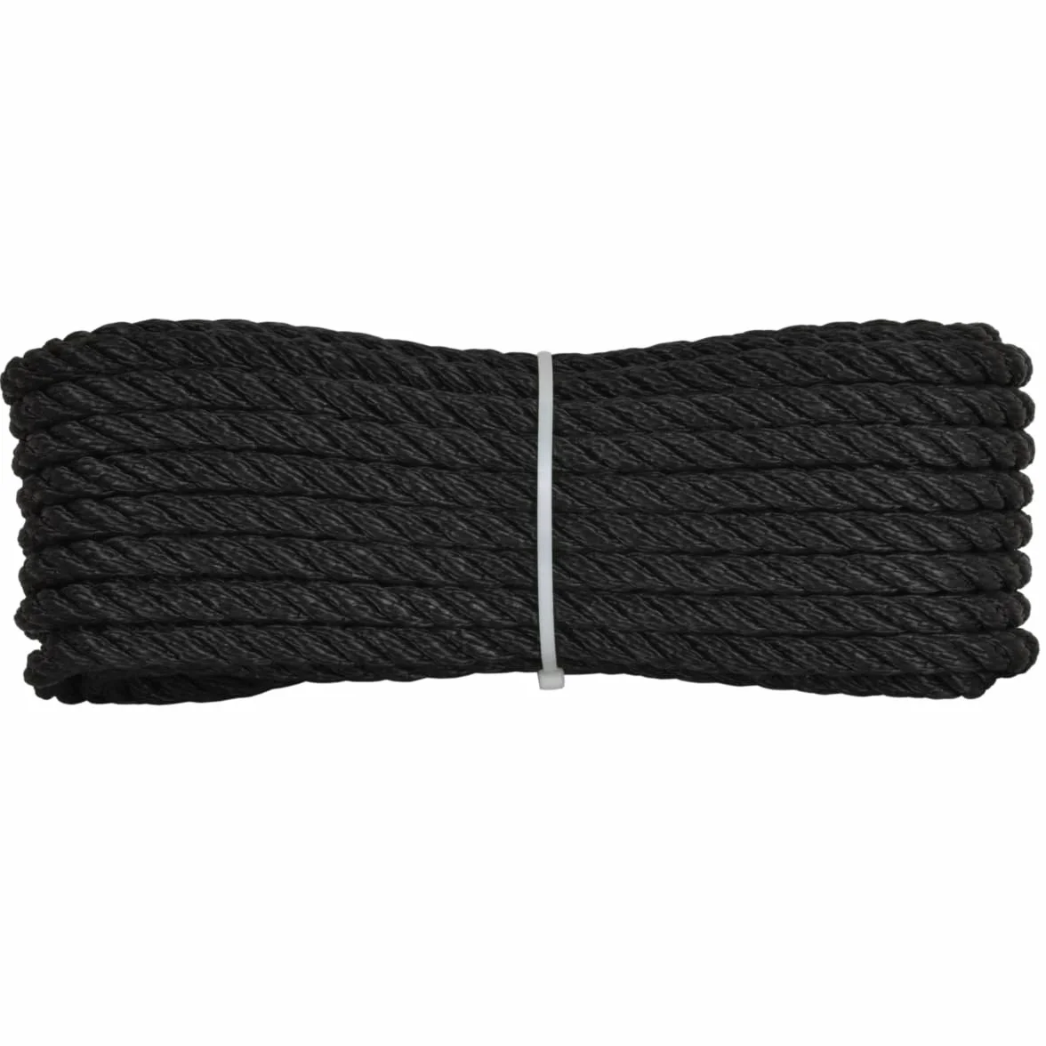 Corderie Italiane 006004233, Gherlino cima per ormeggio, diametro 12 mm, 10 mt, nero