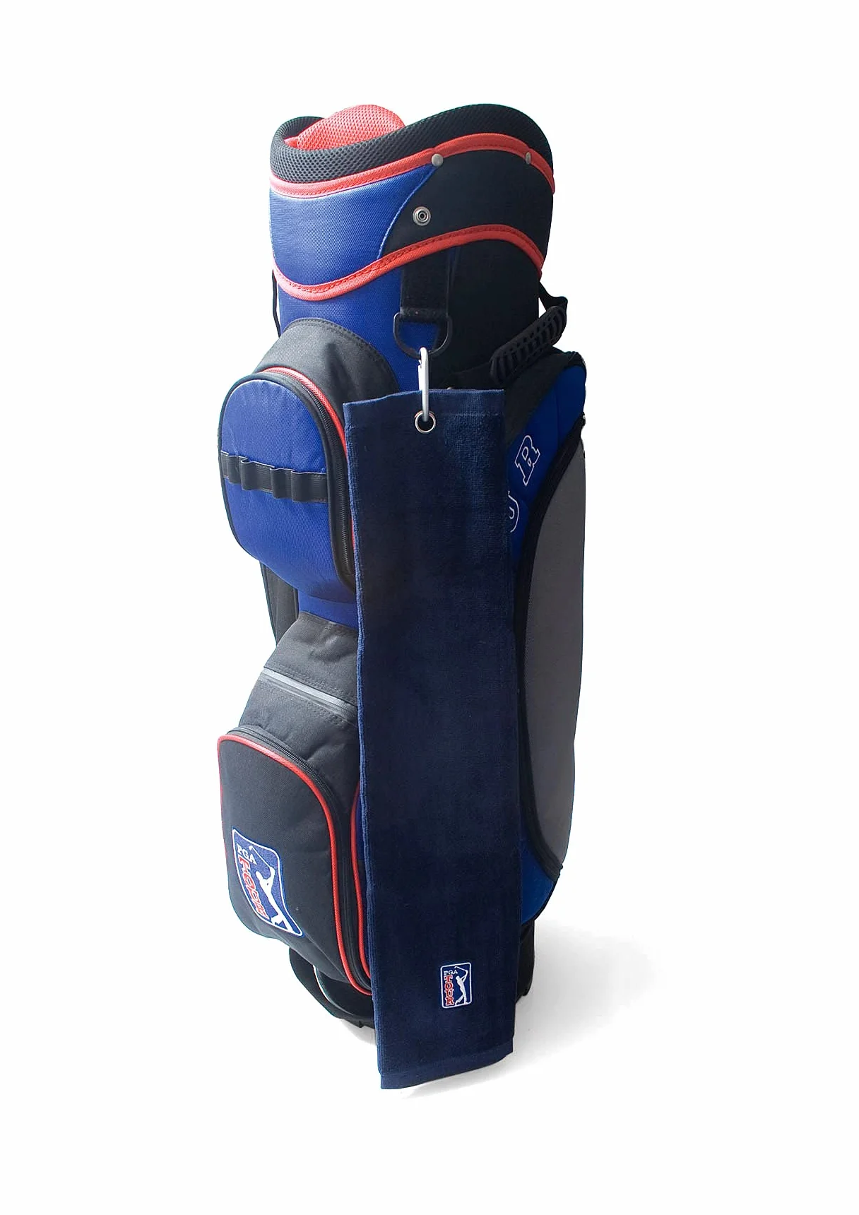 PGA Tour Asciugamano da Golf Blu 16.5 x 19 Pollici