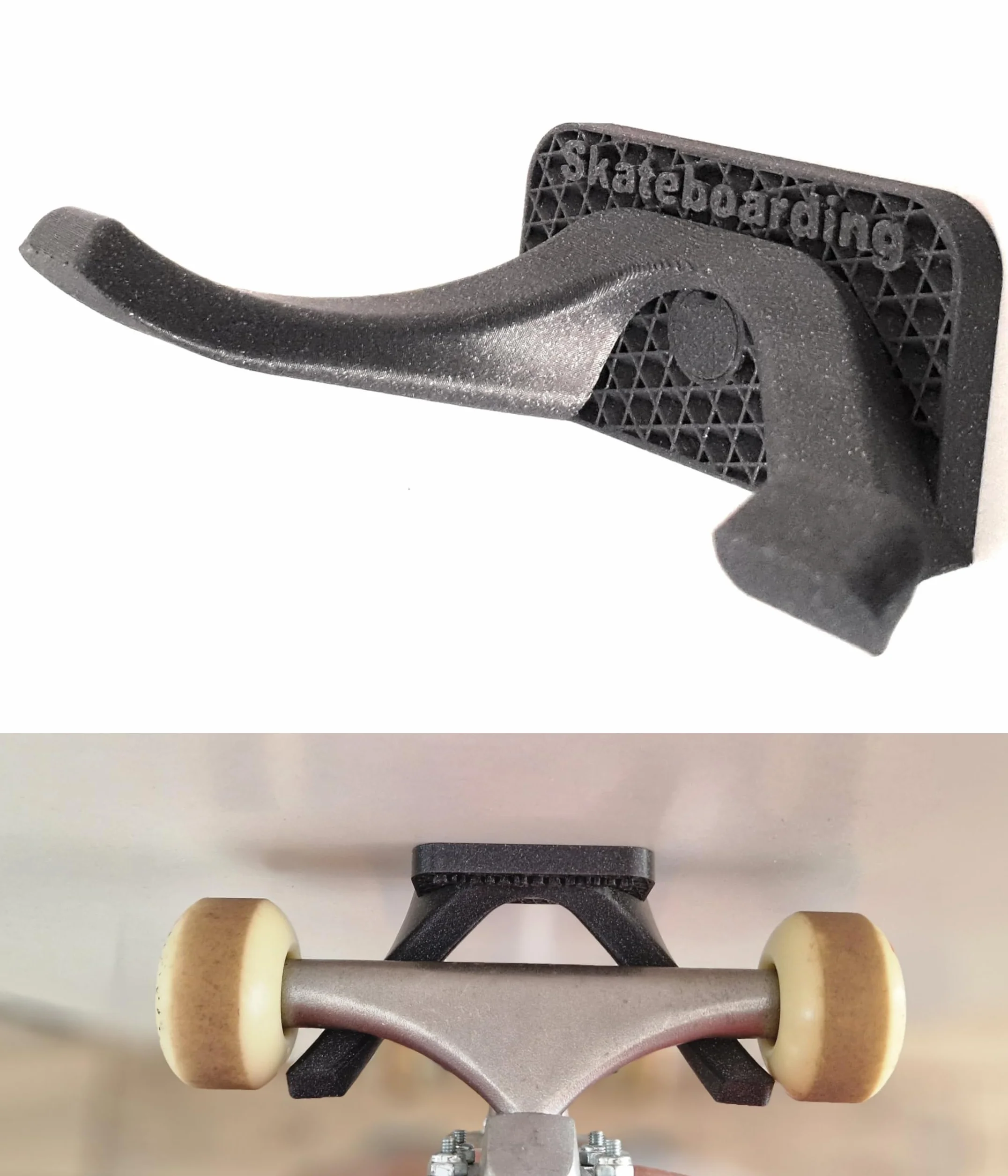 Supporto da parete per skateboard design moderno 1 unità