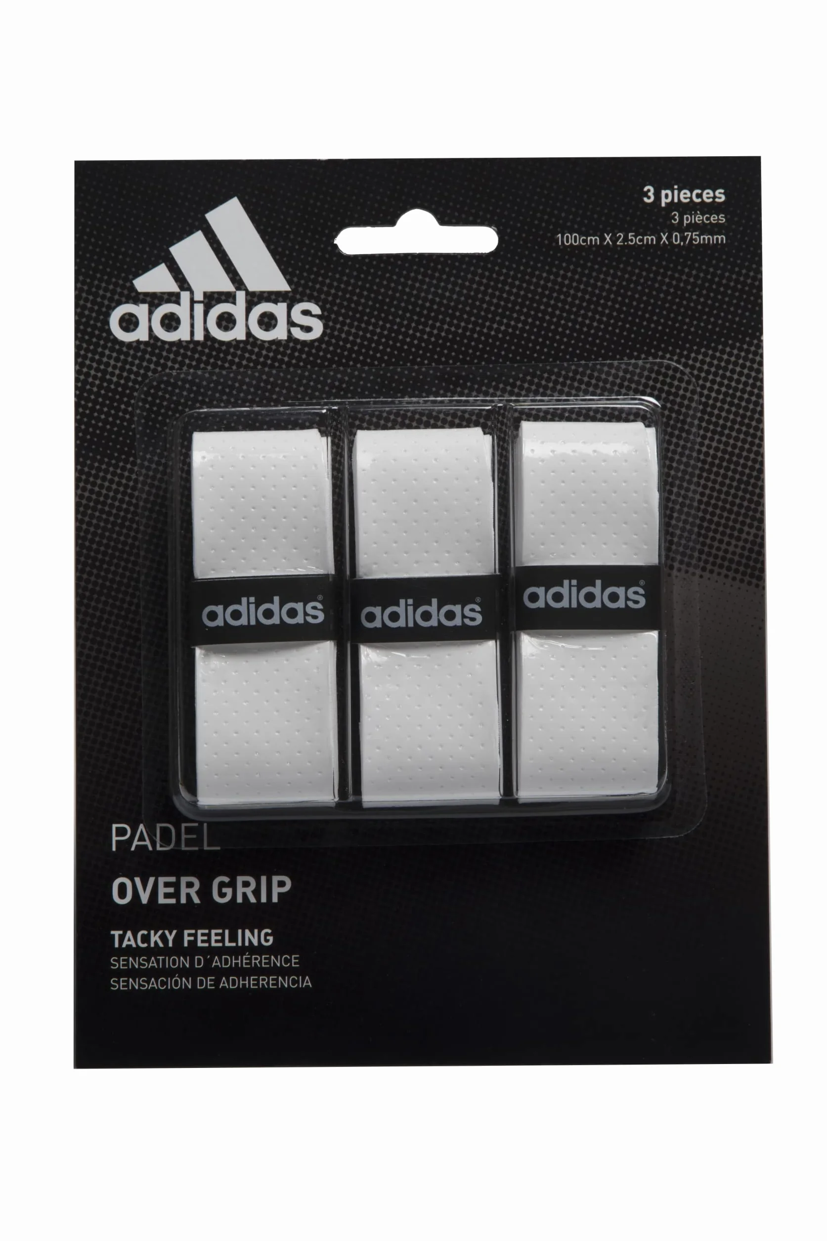 Adidas Pádel OV Set overgrip Bianco