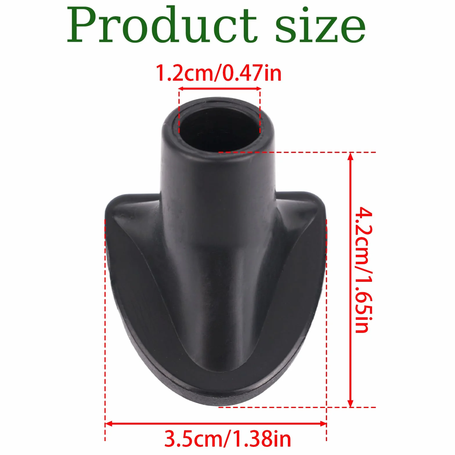 Penitue 2pz Supporti Sacche da Golf, Piedini di Ricambio in Silicone