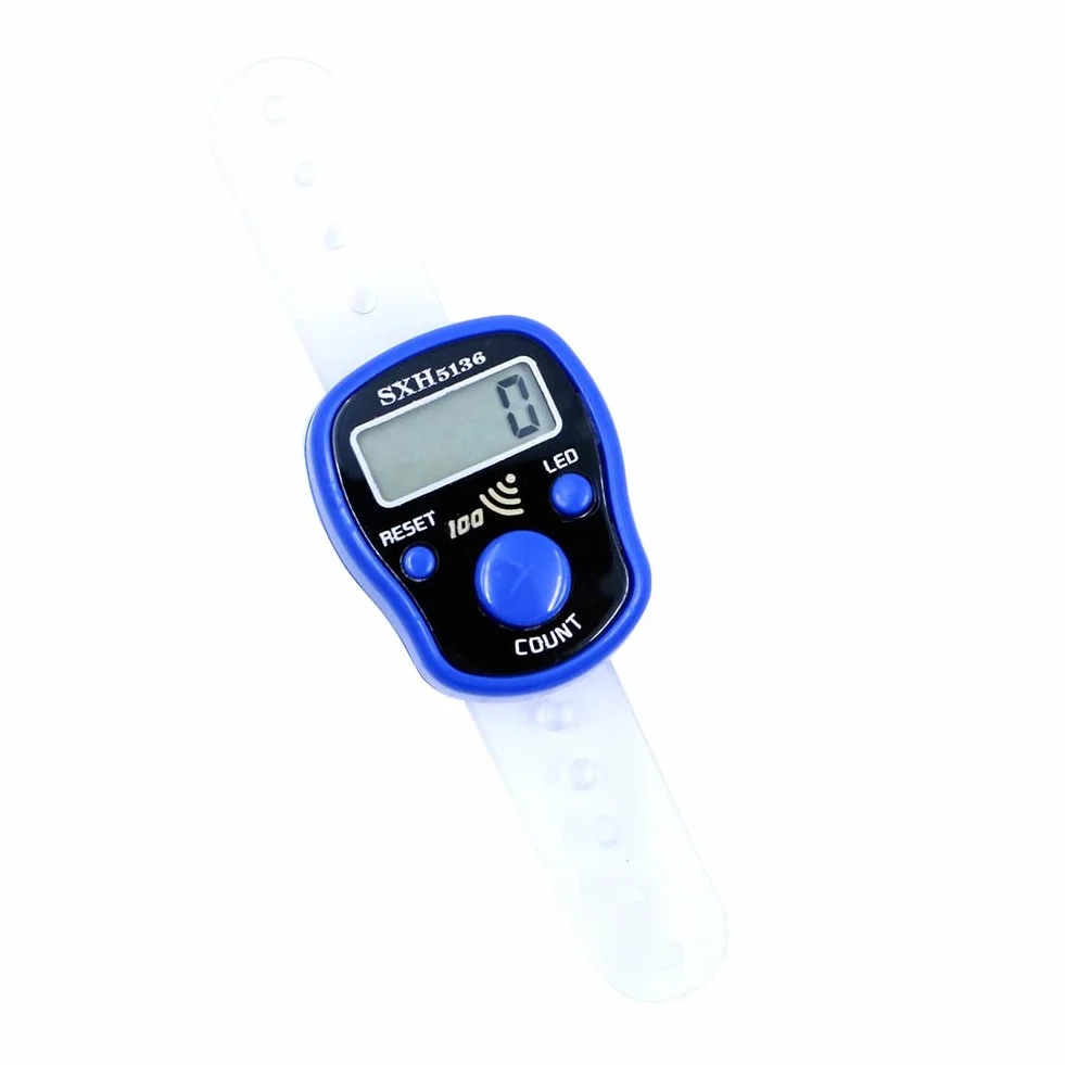 DollaTek 4 pz Mini Punto Marker Riga Dito Contatore LCD Display Elettronico Digitale
