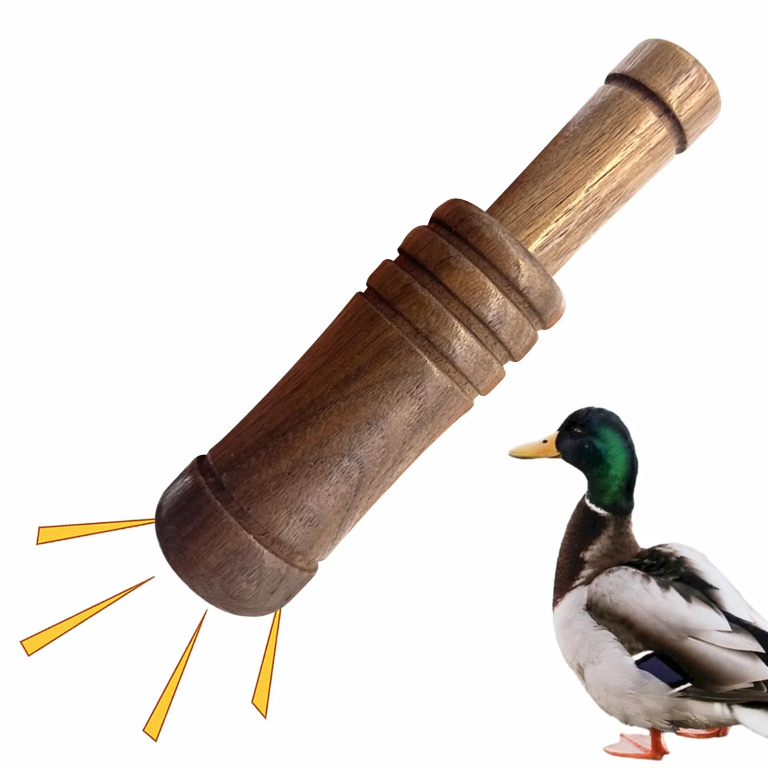 Tenda da viaggio in legno per ragazzi Mallard Call con proiezione chiara dei toni